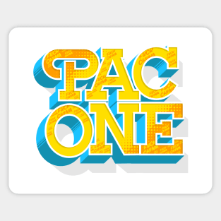 PAC ONE BLOCKO Sticker